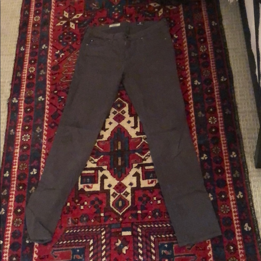 AG Midrise Cigarette Charcoal sz 28 Pant